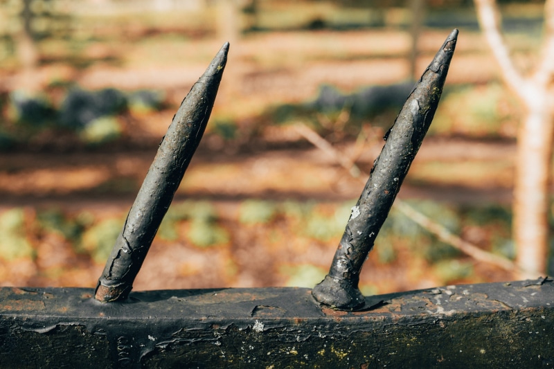 united kingdom, nail, nature, close-up, hand tool, point, decline, railing, close up, black, strength, rail, bent, damaged, work tool, deterioration, no people