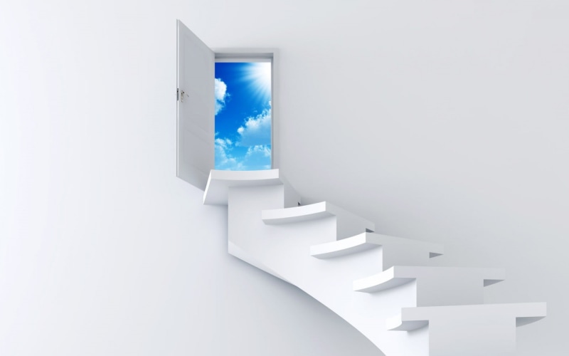 art, stairway, heaven, abstract, fantasy, 720P, fantasy art, hd