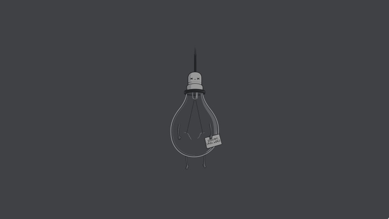 art, light, bulbs, 2K, minimalistic, hd, light bulbs