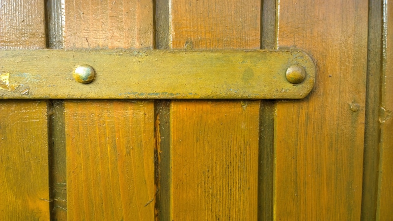 wood, garden fence, iron, 8K, wood fence, background, outdoors, security, joint, batten, metal, door, background image, close-up, backgrounds, textures
