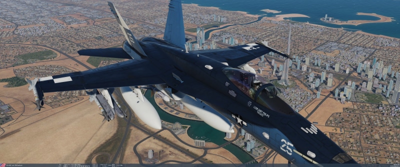 on the move, no people, airplane, flying, government, army, aerial view, fighter plane, mode of transportation, transportation, plane, dcs world 6, outdoors