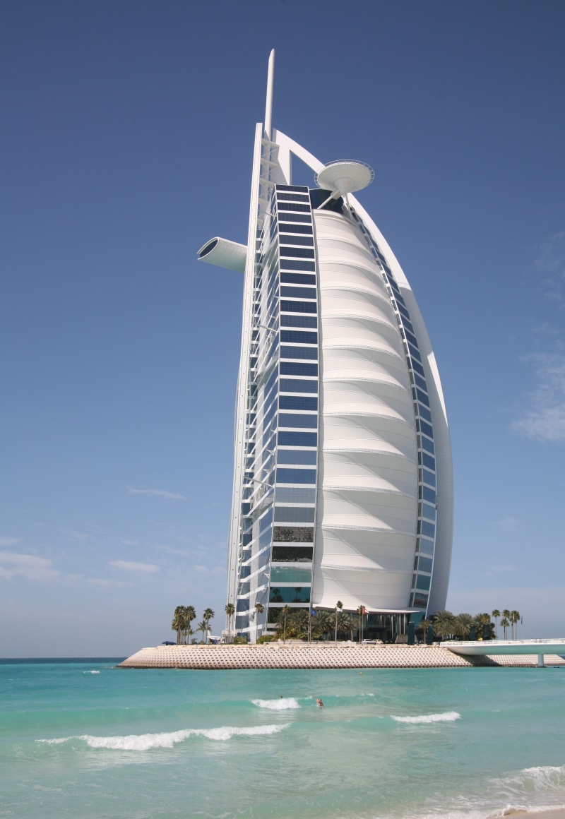 burj, al, tower, skyscraper, building exterior, sea, beach, construction, persian Gulf Countries, vacations, travel Destinations, to resort, travel, building