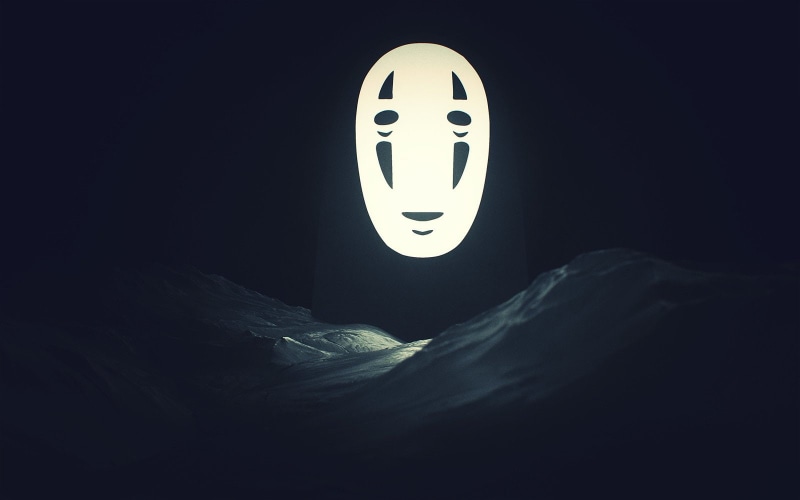 Spirited Away, Movie, No-Face (Spirited Away), 720P