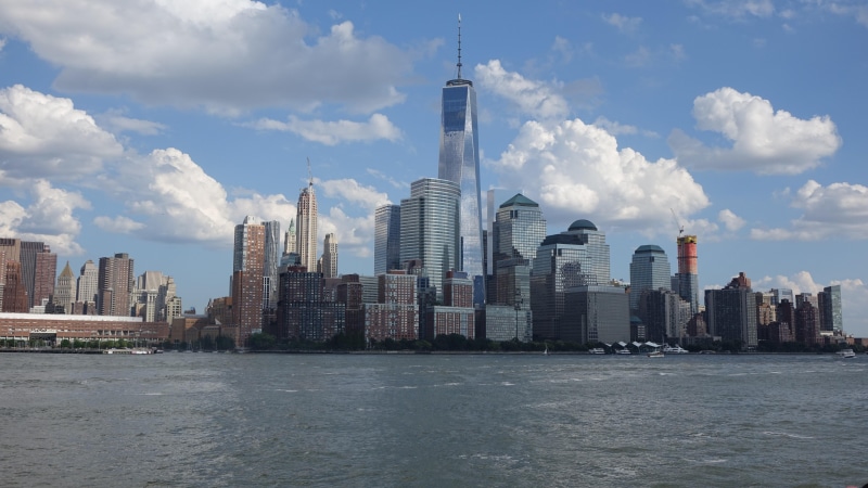 america, 5K, world trade center, skyline, skyscraper, building, dom tower, manhattan, tower, usa, new york, urban, united states, downtown, one world trade center