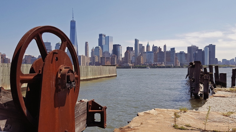 harbor, central, jersey, lower, cityscape, central railroad of new jersey terminal, urban skyline, building, travel destinations, wheel, usa, office building exterior