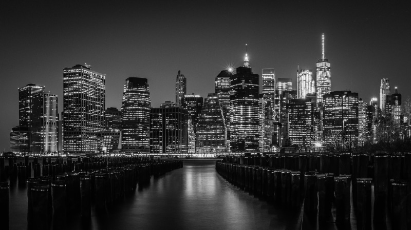 architecture, fujifilm, urban Scene, 4K, downtown District, x100, building Exterior, city, river, nyc, manhattan - New York City, cityscape, body, skyscraper
