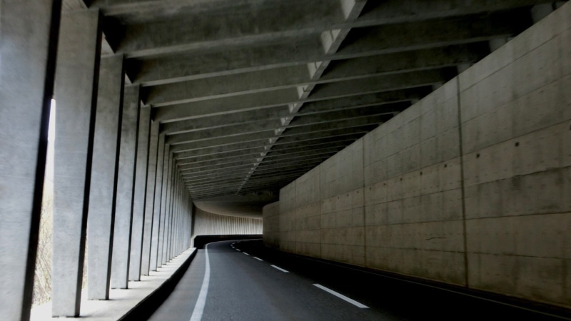 connection, vanishing point, bridge - man made structure, built structure, architecture, ceiling, direction, infrastructure, Nagano Prefecture, no people