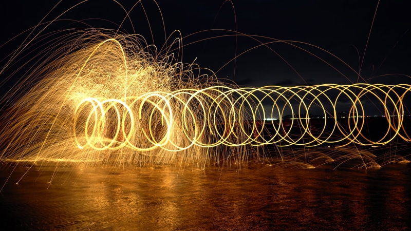 clouds, creativity, no people, motion, sparks, lights, hills, abstract, blurred motion, light painting, illuminated, photography, burning, wire wool, nature