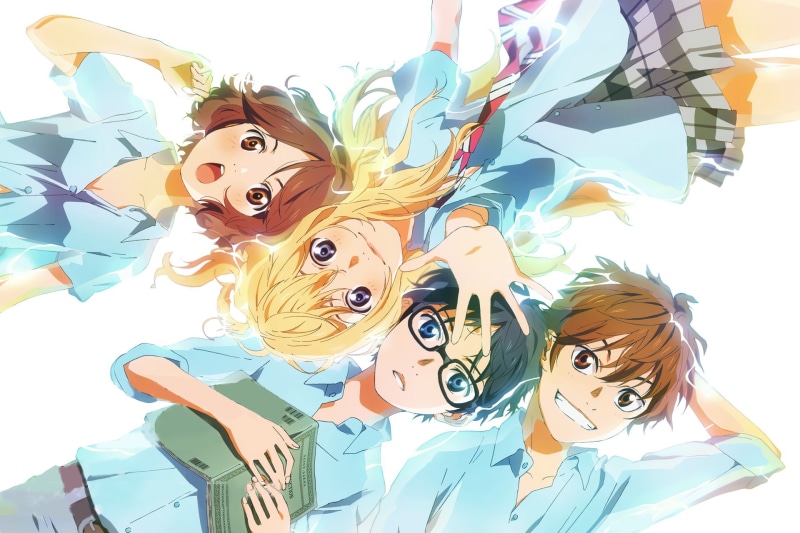 nature, people, Anime, Kousei Arima, art and craft, Your Lie in April, young adult, front view, indoors, creativity, lifestyles, women, emotion, portrait