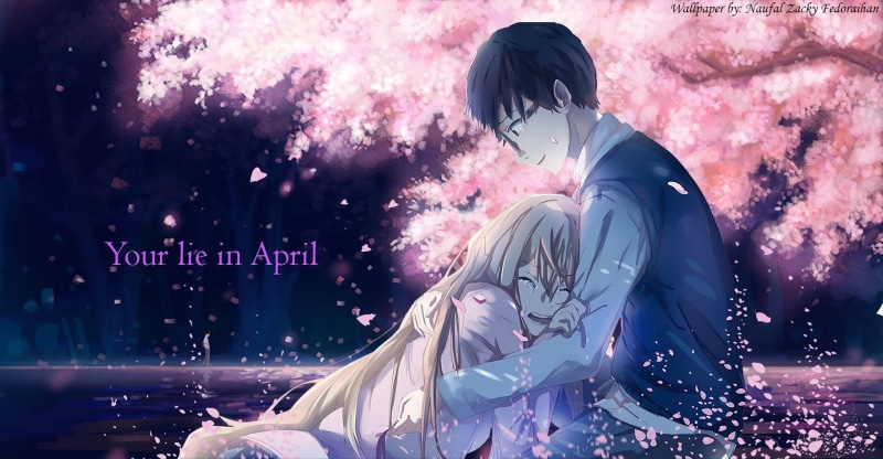 Anime, Your Lie in April, Kaori Miyazono, Kousei Arima, 1080P