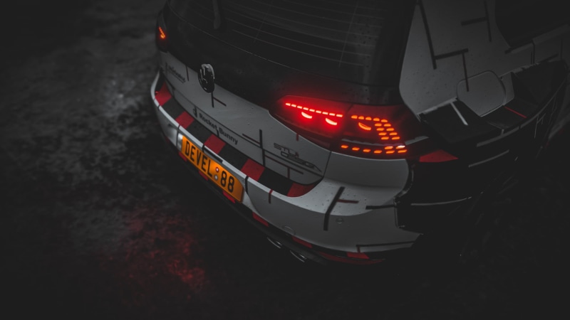 Volkswagen Golf, video games, car, Forza Horizon 4, golf 7, Golf 7 r, 1080P