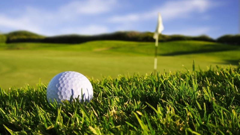 golf course, no people, plant, 1080P, activity, golf, nature, sky, leisure activity, green color, sport, taking a shot - sport, day, golf club, cloud - sky