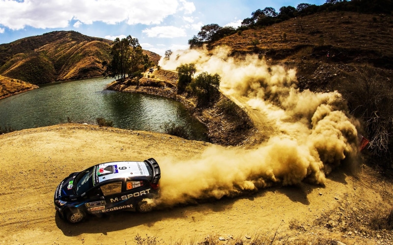 Rally, fiesta, 1080P, Dust, wrc, Car, Ford