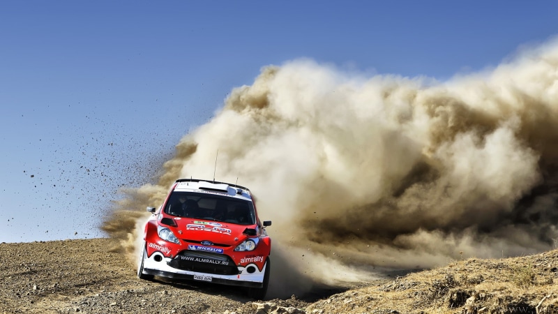 1080P, fiesta, hd, ford, rally, dust, cars