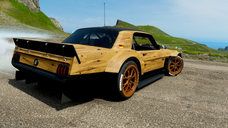 1080P, car, hoonigan, tuning, Forza Horizon 4, Forza, Drifting, wood