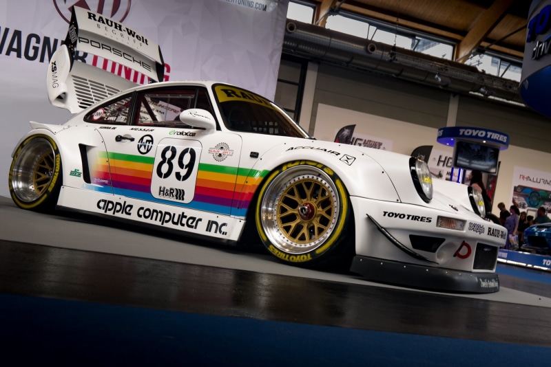 retro styled, text, ken block, 4K, racecar, sidney hoffmann, fair, car, indoors, competition, motor vehicle, mode of transportation, transportation, motorsport