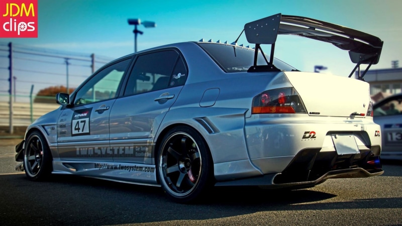 city, road, honda, nature, communication, Mitsubishi Lancer Evolution VIII, sky, no people, side view, tuning, street, focus on foreground, JDM, Mitsubishi Lancer