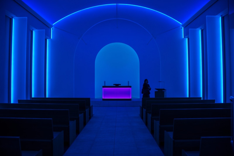 the way forward, purple, stage, illuminated, christian, 5K, indoors, chair, arch, chapel, corporate business, art, art piece, meeting, built structure