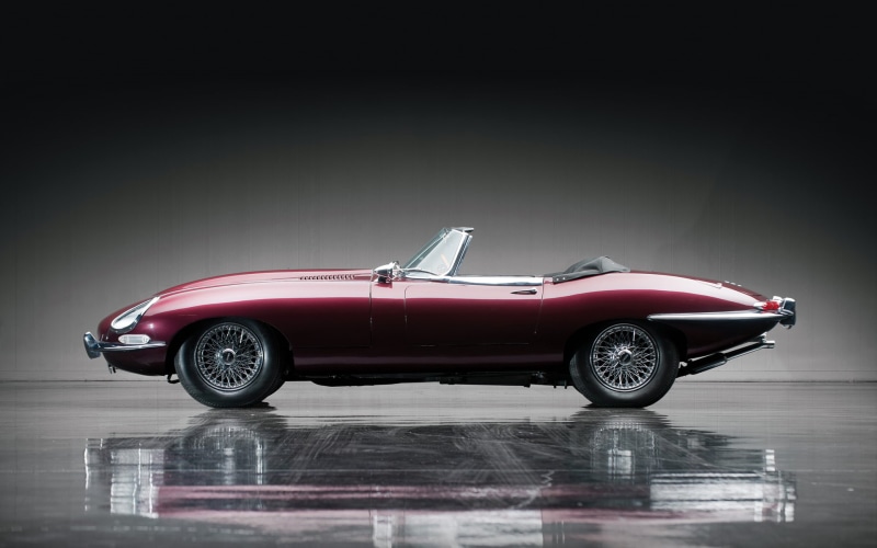 roadster, classic, cars, e type, 1967, jaguar, 1080P