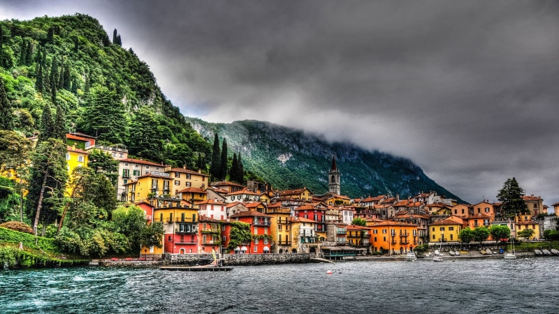 old, outdoors, village, european Alps, cliff, hallstatt, cultures, switzerland, italy, city, valley, lake, river, no people, landscape, scenics