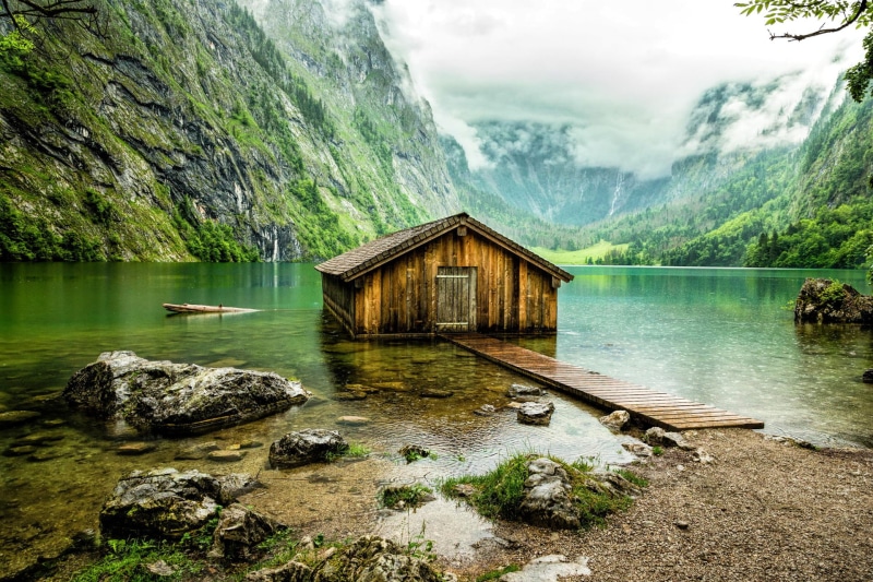tree, european Alps, fjord, norway, environment, wooden, 1080P, hangar, austria, scenics - nature, forest, wood - Material, landscape, body, lake, brown