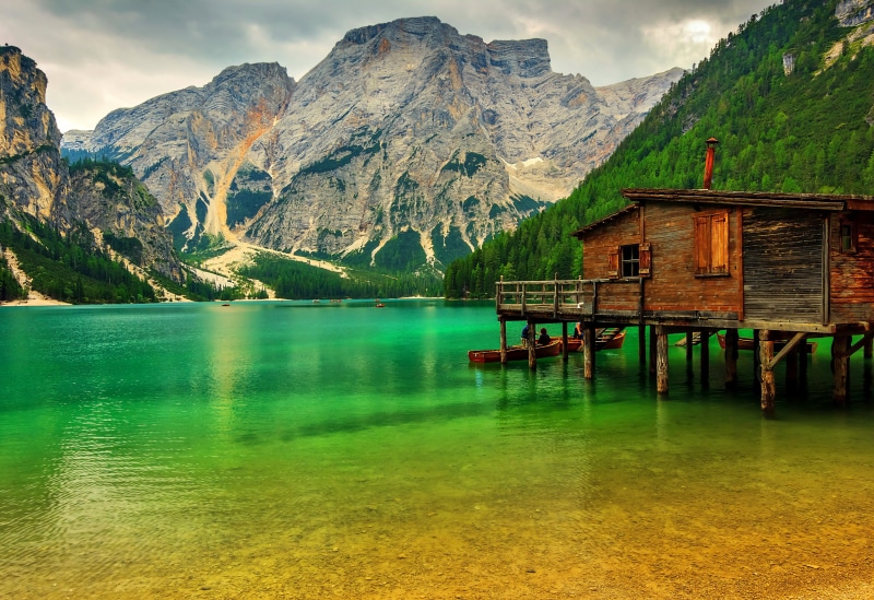 sunlight, 2K, sky, european Alps, lofoten, beauty In Nature, rock - Object, tranquil Scene, Lake Sudtirol, no People, blue, scenics, formation, building exterior