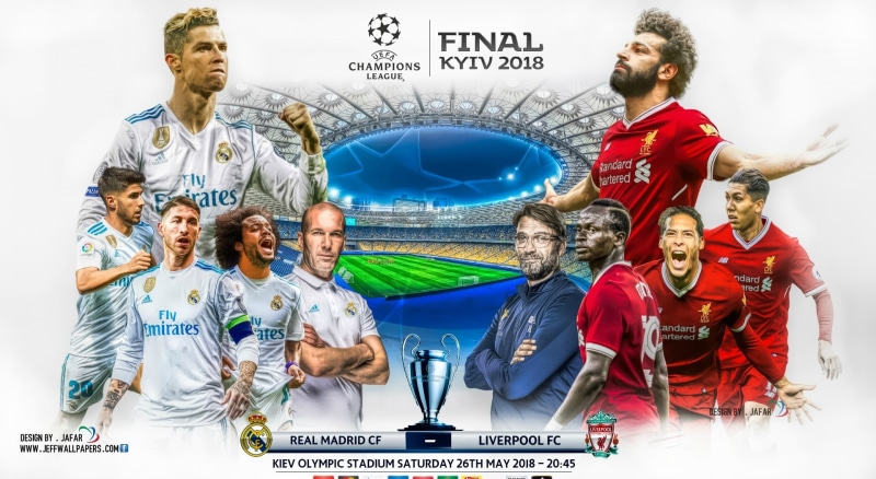 arts culture and entertainment, sergio ramos, people, adult, champions league final, men, cristiano ronaldo, champions, male likeness, script, postter