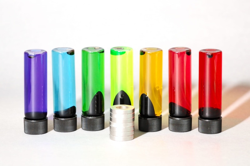 nanoparticles, nanoscale, choice, business, multi colored, white background, no people, day, yellow, rubber, pencil, science, creativity, magnet, demonstration