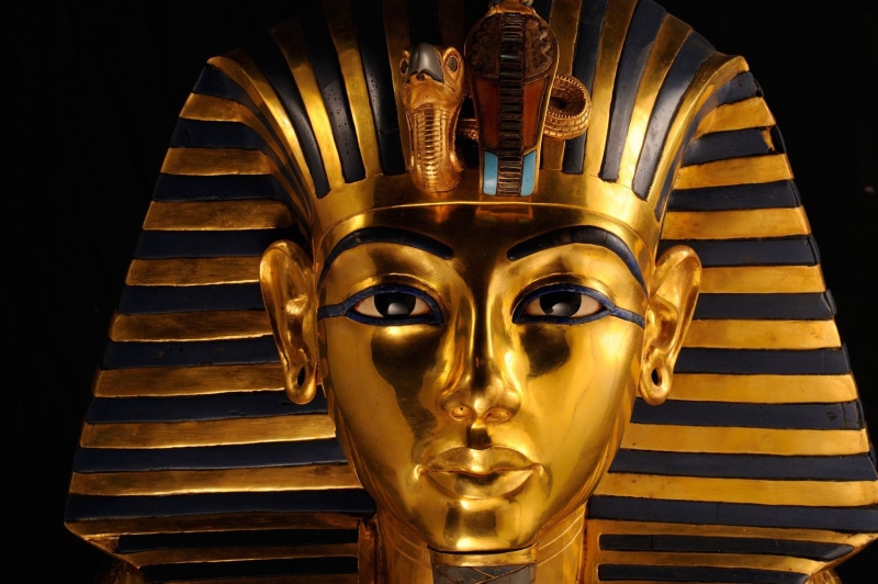 Tutankhamuns death mask, 1080P, egypt