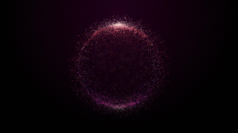 shiny, nature, studio shot, indoors, purple, beauty, talcum powder, pink color, ball, bubbles, shape, black, circle, glitter, artwork, black background