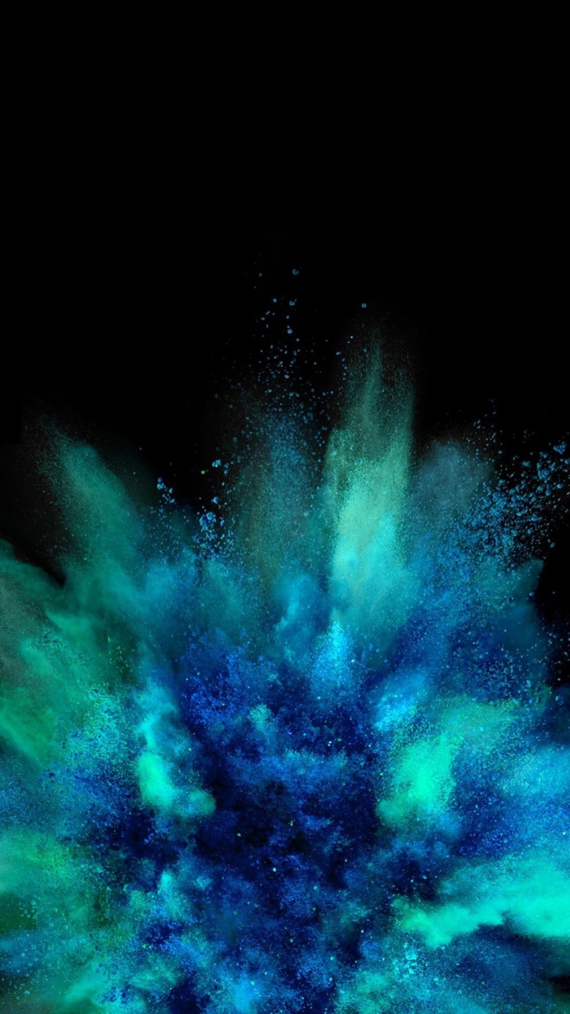 water, exploding, studio shot, indoors, creativity, splashing, abstract, black background, smoke - physical structure, face powder, power in nature, explosive