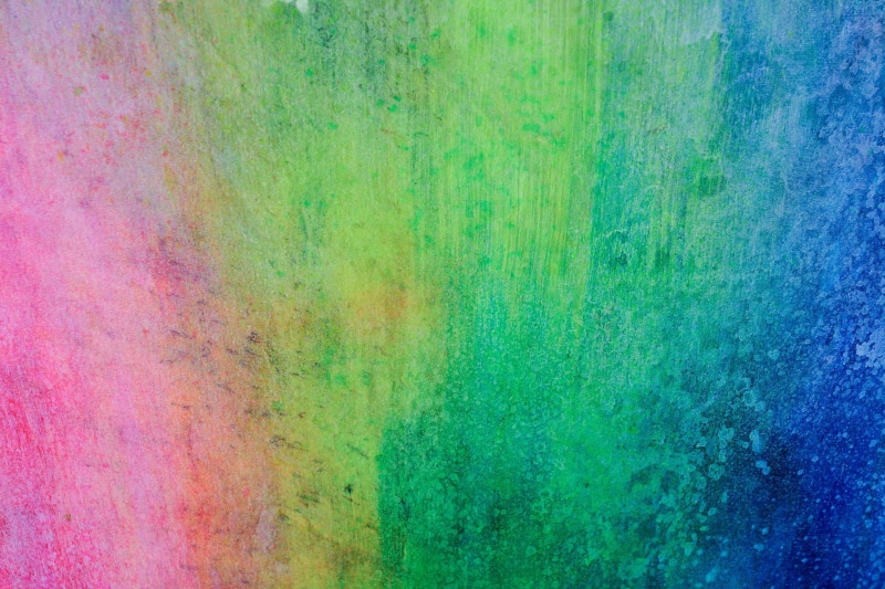 pattern, painting, blue, art and craft, wall - building feature, colorful, purple, brush stroke, vibrant color, turquoise colored, paint, no people, arts culture and entertainment