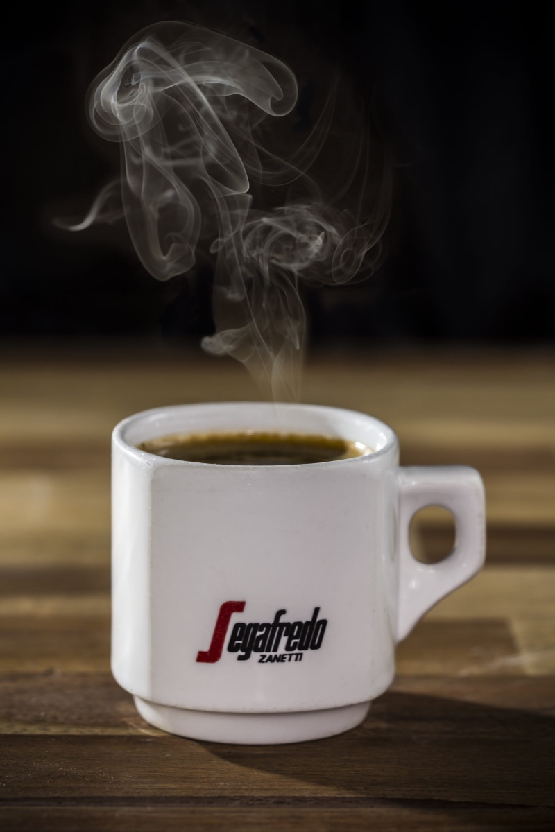 wooden, heat - temperature, roasted, smoke - physical structure, espresso, non-alcoholic beverage, refreshment, text, communication, beans, brown, filled