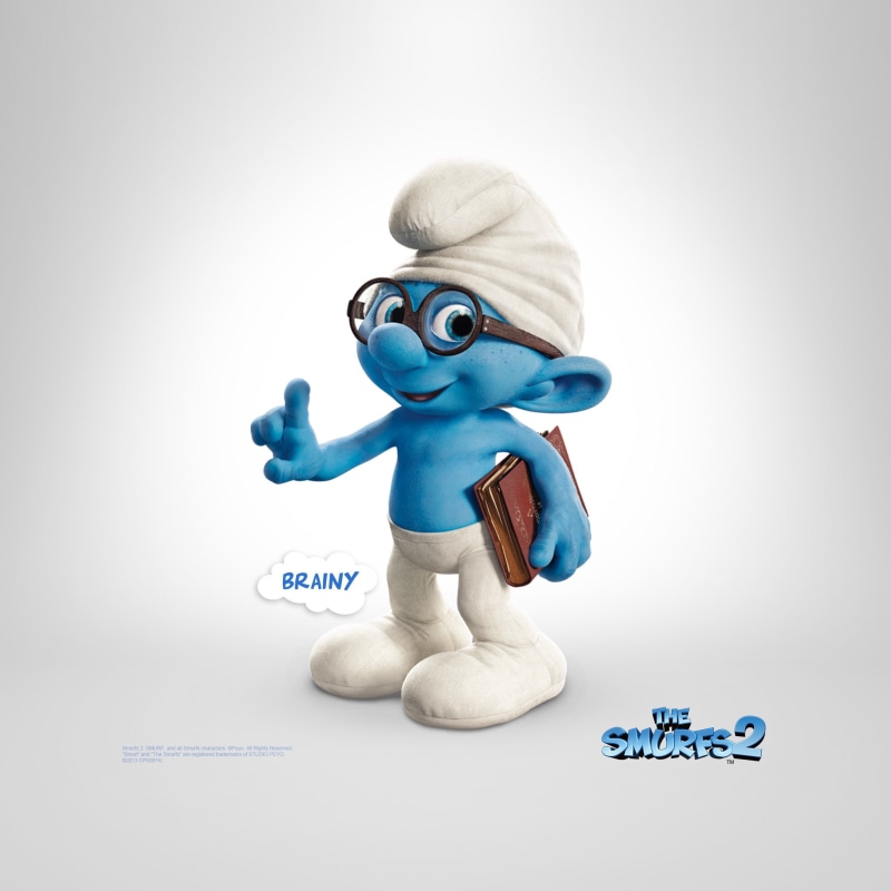 smurfs, brainy, 1080P, The Smurfs 2