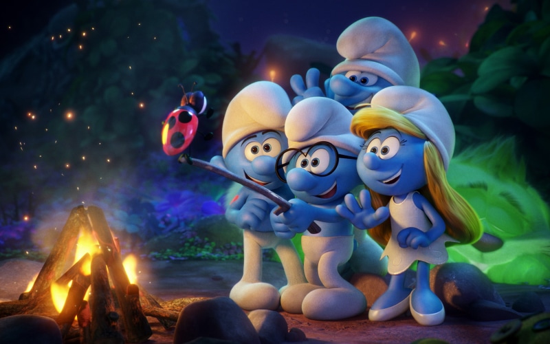 Smurfs, village, The, 2K, Lost, Movie, Animation