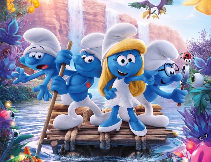 Brainy Smurf, Hefty Smurf, 1080P, Clumsy Smurf, Smurfette, Smurfs: The Lost Village