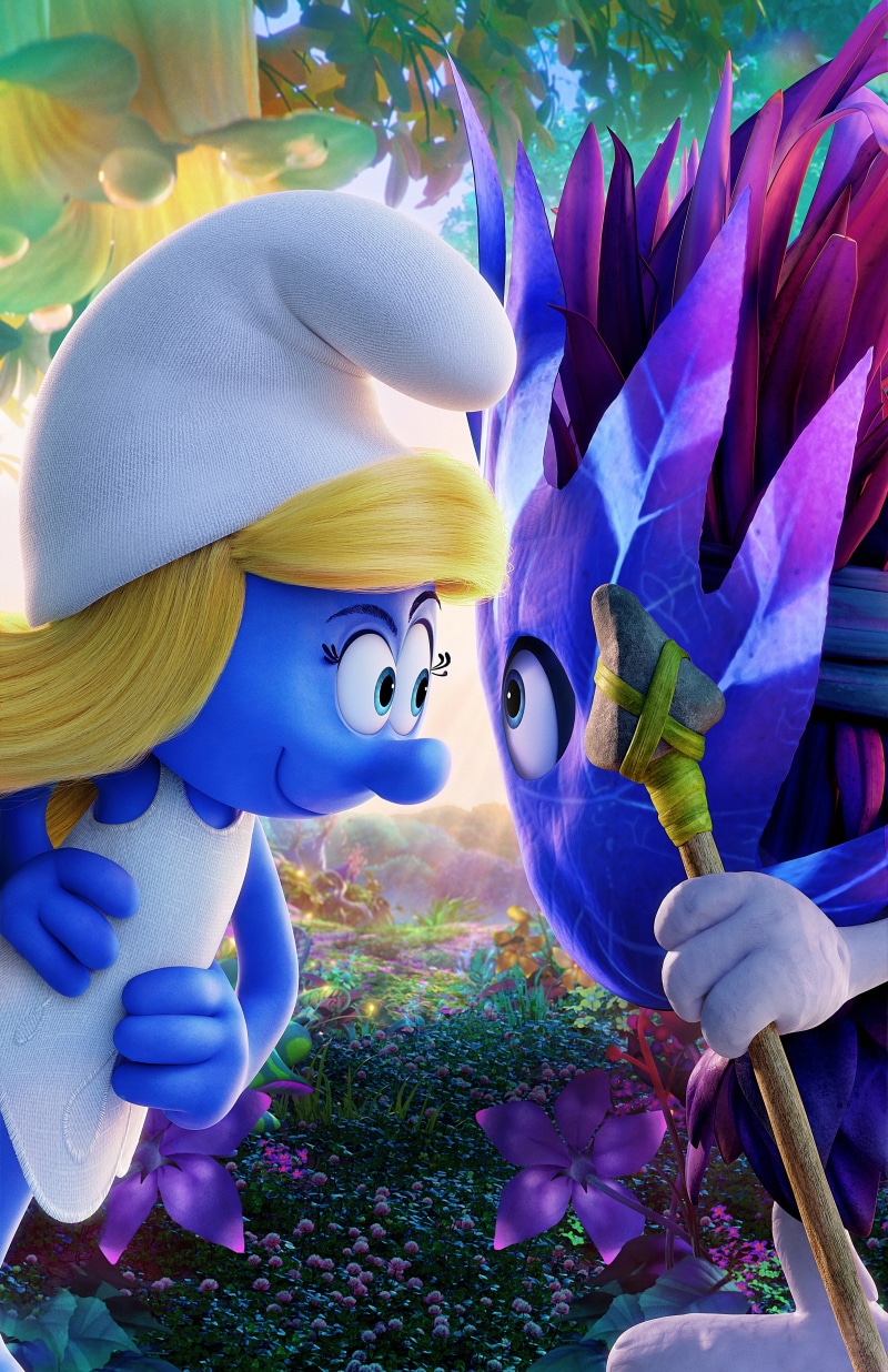 4K, Smurfs: The Lost Village, Animation, Smurfette, 2017