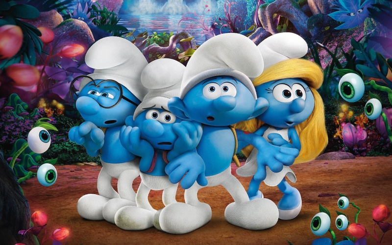 animation, 2K, Movies, smurfs: the lost village, sony