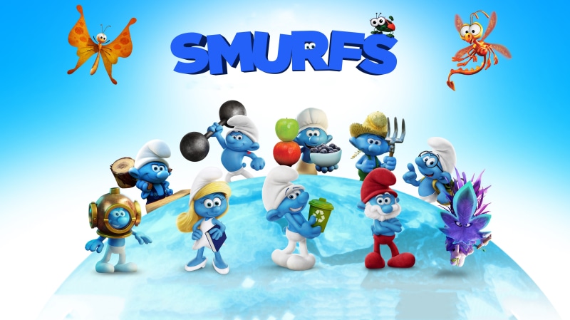 4K, 2017, 4K, Smurfs: The Lost Village