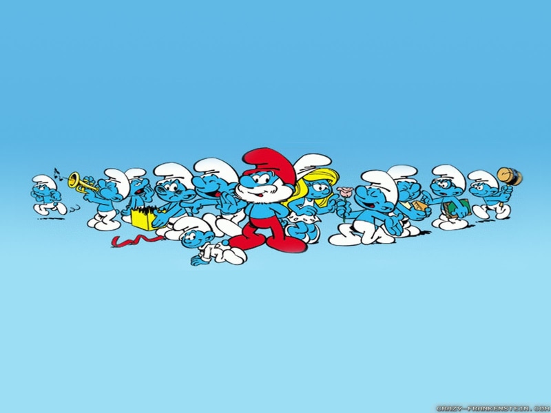 720P, the smurfs