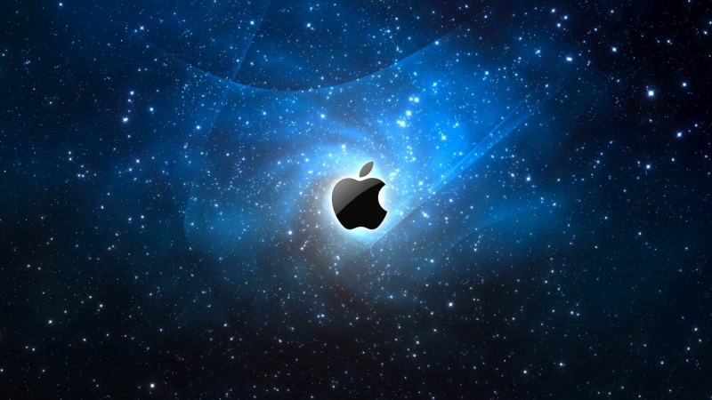 brand, 1080P, digital art, logo, space, apple, digital, art, technology