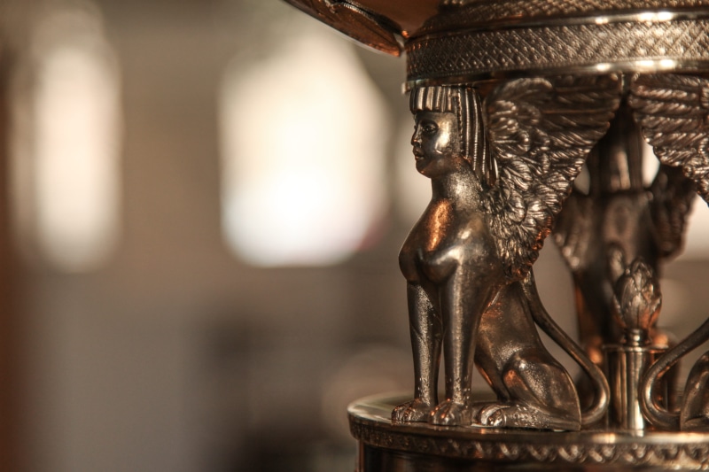 belief, Old, symbol, cupid, bronze, architecture, decorative, focus on foreground, religious, no people, spirituality, cultures, putto, Sphinx, harmony