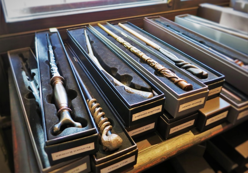 magic wands, florida, arts culture and entertainment, representation, focus on foreground, selective focus, art and craft, high angle view, musical instrument