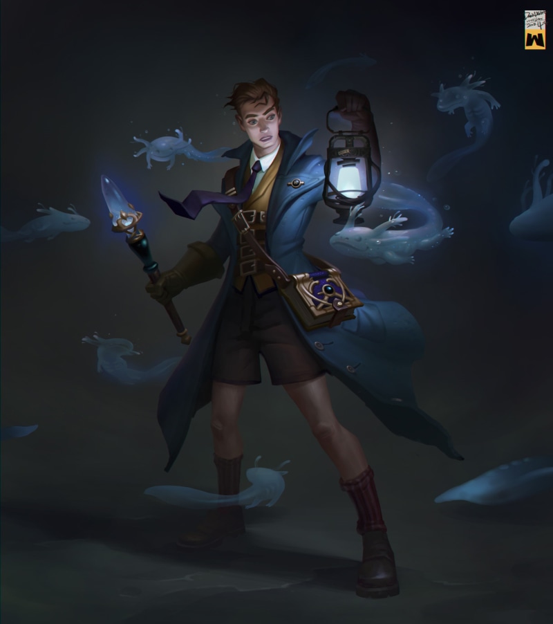 1080P, Terry Wei, lantern, wizard, books, men, Wand