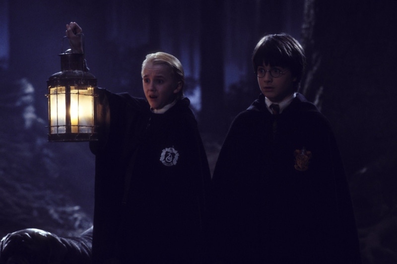 1080P, Daniel Radcliffe, Drago Malefoy, Harry Potter, Harry Potter and the Philosophers Stone, Tom Felton