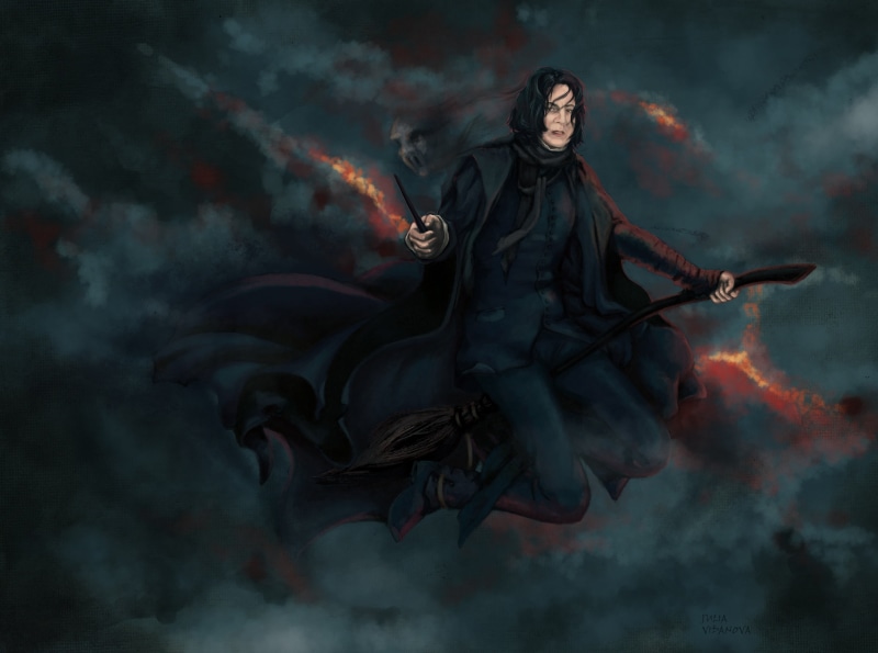 2K, Harry Potter, Severus Snape, Alan Rickman