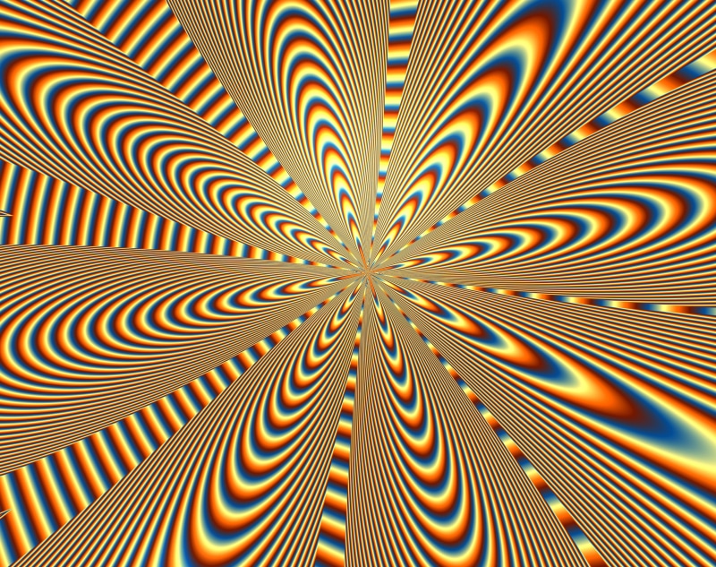 Optical Illusion, Digital Art, Psychedelic, Artistic, Pattern, 4K