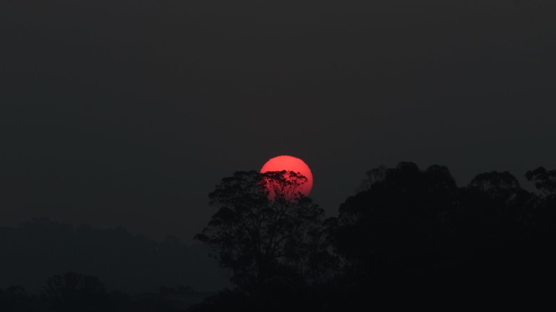 black, beauty in nature, silhouette, cloud - sky, tranquility, textile, tree, idyllic, red, trees, mountain, scenics - nature, outdoors, nature, non-urban scene