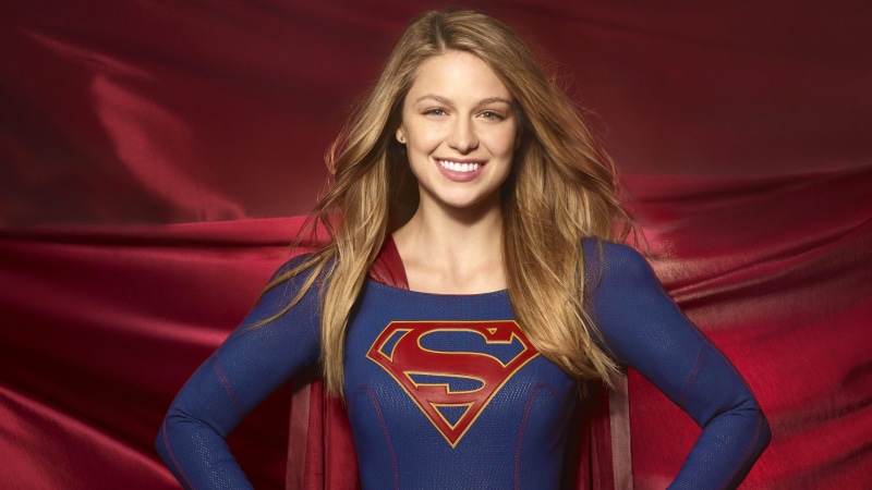 front view, melissa, young women, hair, women, 4K, happiness, smiling, TV, adult, one person, Melissa Benoist, portrait, long hair, positive emotion, emotion