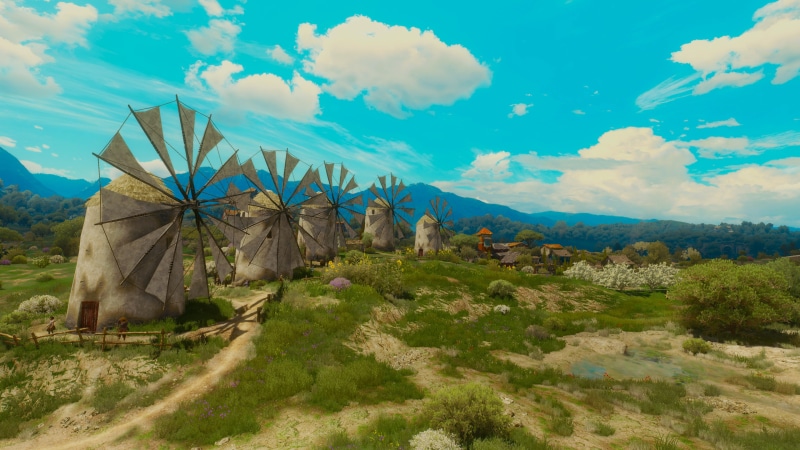 4K, The Witcher, video games, Geralt of Rivia, The Witcher 3: Wild Hunt - Blood and Wine, screen shot, The Witcher 3: Wild Hunt